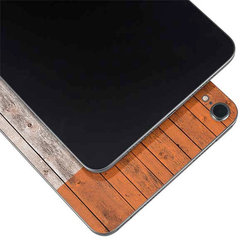 Ireland Flag Dark Wood Apple iPad Mini Skin